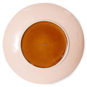 70s ceramics: dinner plates, bedrock (set of 2) - Image 4