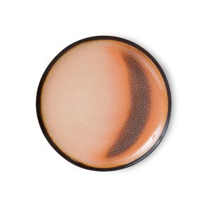 Alternative view of 70s ceramics: dessert plates, horizon (set of 2)
