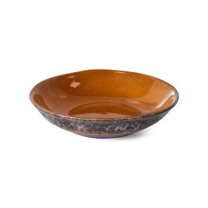 Alternative view of 70s ceramics: curry bowls, daybreak (set of 2)