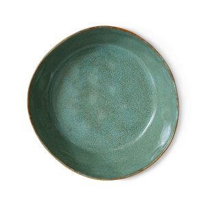 70s ceramics: pasta bowls, golden hour (set of 2) - Image 3