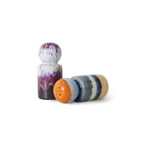 70s ceramics: pepper & salt jar, stargaze - Image 3