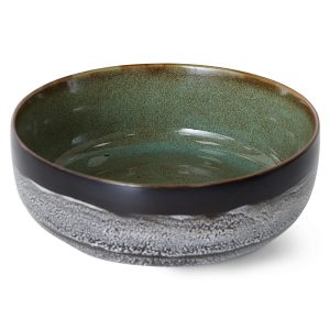 Alternative view of 70s ceramics: salad bowl, rock on