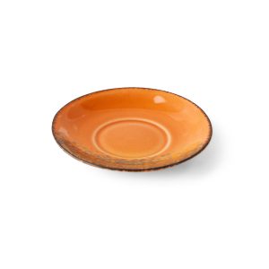 Alternative view of 70s ceramics: saucer light roast