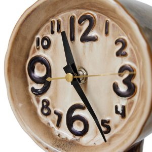 Alternative view of Retro ceramic clock cream