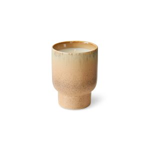 70s ceramics: small scented candle Vancouver