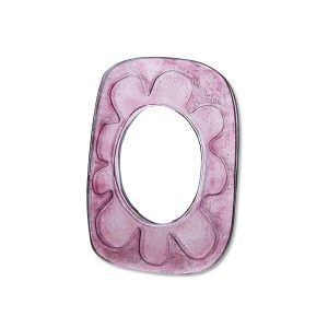 Alternative view of Funky wall mirror, pink