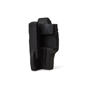 Alternative view of Burned wooden sculpture