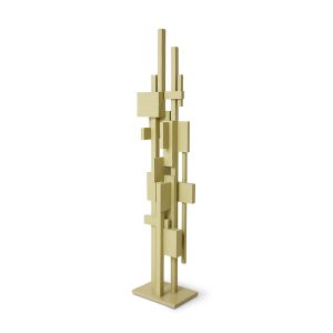 Alternative view of Skyscraper sculpture, pistachio