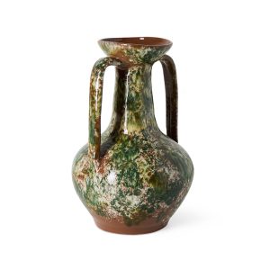 Alternative view of Robust amphora vase, barn