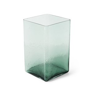 Alternative view of Cube vase medium, clear