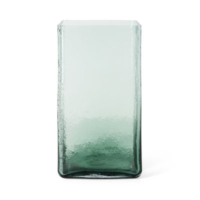 Cube vase large, clear