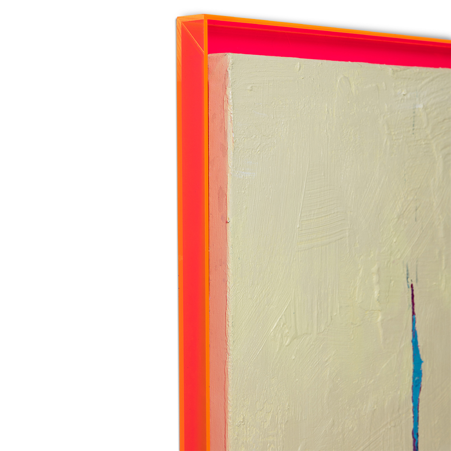 Framed artwork days in the city (127x152cm) - Image 4