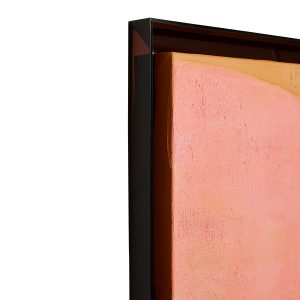 Framed artwork roseate hues (107x127cm) - Image 3