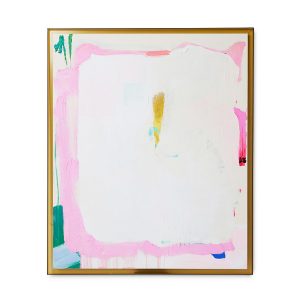 Framed artwork white sands (127x152cm)