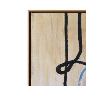 Alternative view of Framed artwork, easy elan (153x133cm)