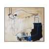 Framed artwork, easy elan (153x133cm)