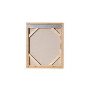 Framed artwork, bright lights (25x31cm) - Image 5