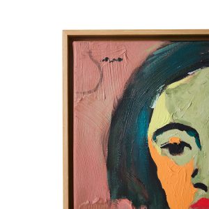 Framed artwork, self-made (43x53cm) - Image 3
