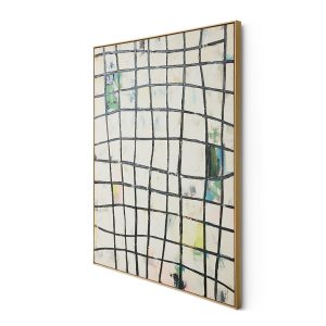 Alternative view of Framed artwork, wired (131x163cm)