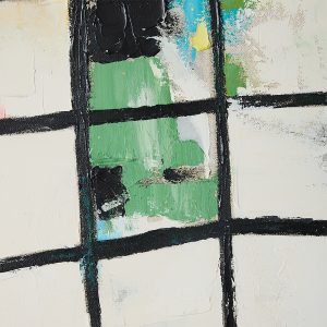 Framed artwork, wired (131x163cm) - Image 4