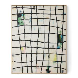 Framed artwork, wired (131x163cm)