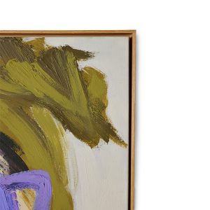 Alternative view of Framed artwork, abstraction (123x163cm)