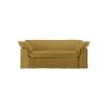 Nomad couch: 204cm, linen, burnt ochre