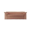 Nomad couch: 244cm, linen, dusty rose