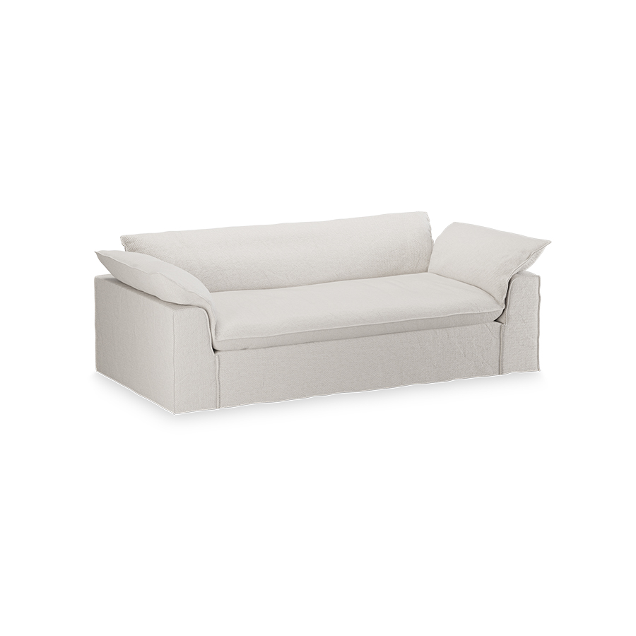 Nomad couch: 244cm, cosy, beige - Image 2