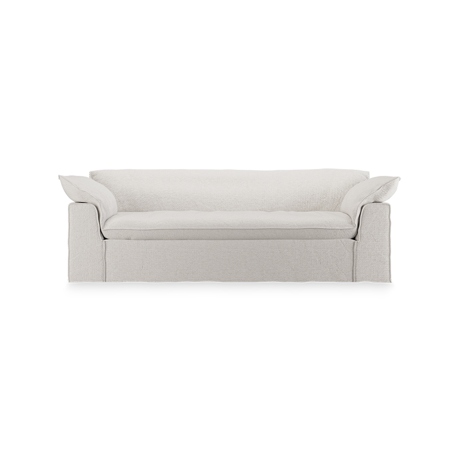 Nomad couch: 244cm, cosy, beige