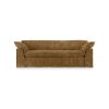Nomad couch: 244cm, corduroy velvet, aged gold