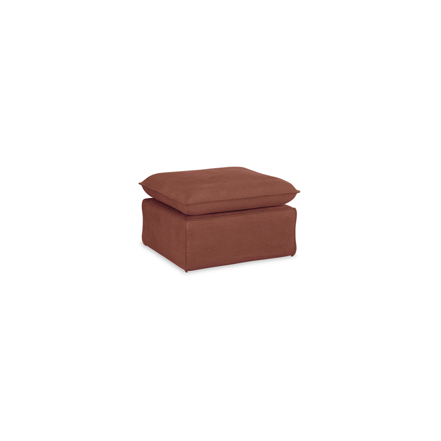 Nomad couch: hocker, royal velvet, magnolia - Image 2