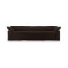 Nomad couch: 305cm, royal velvet, espresso