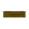 Nomad couch: 305cm, royal velvet, olive