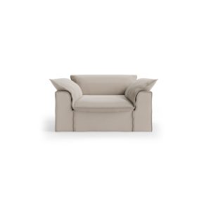Nomad couch: loveseat, cosy, beige