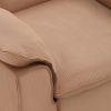 Nomad couch cover: loveseat, corduroy rib, brown - Image 4