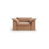 Nomad couch: loveseat, corduroy rib, brown