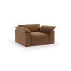 Nomad couch cover: loveseat, corduroy velvet, aged gold - Image 3