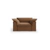 Nomad couch: loveseat, corduroy velvet, aged gold