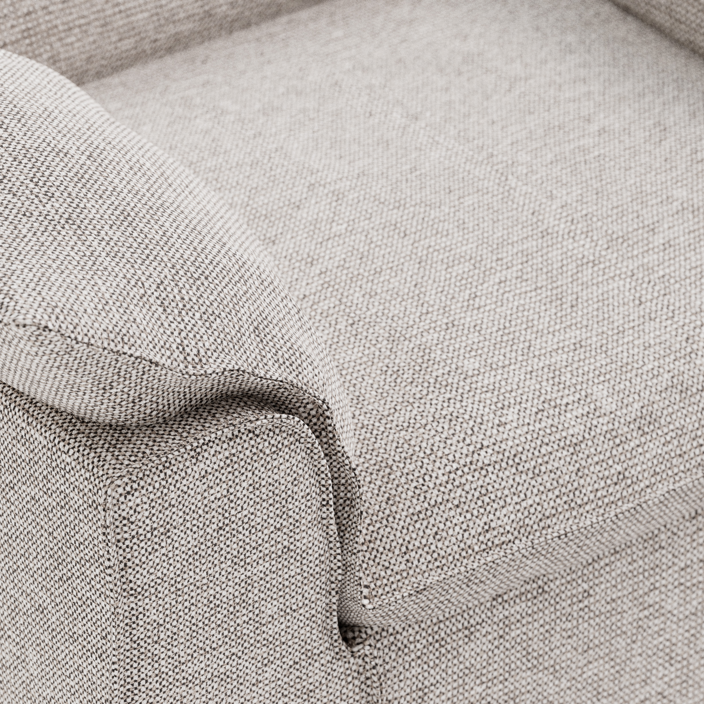 Nomad couch: loveseat, sneak, light grey - Image 3