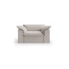 Nomad couch: loveseat, sneak, light grey