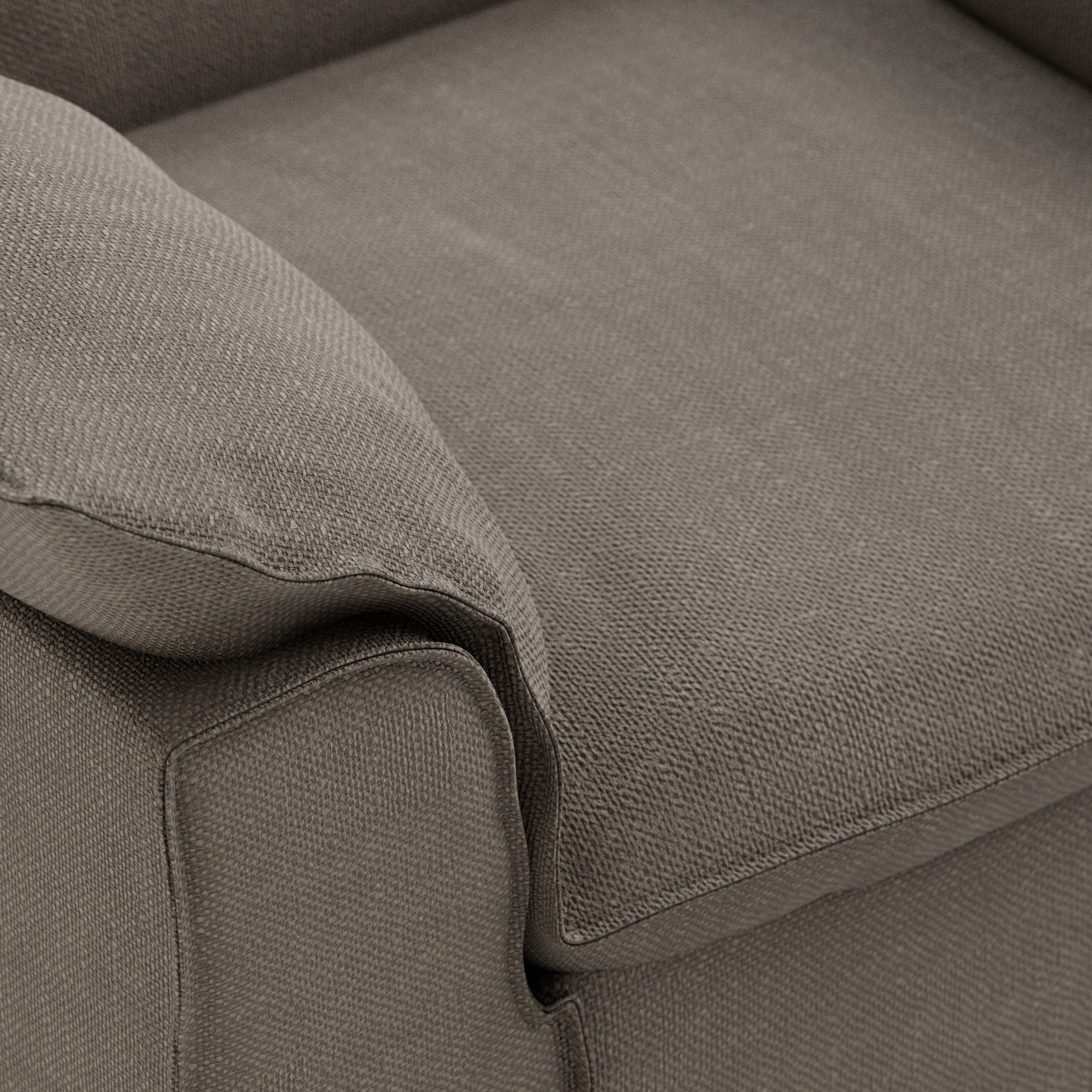 Nomad couch: loveseat, pure, earth - Image 3