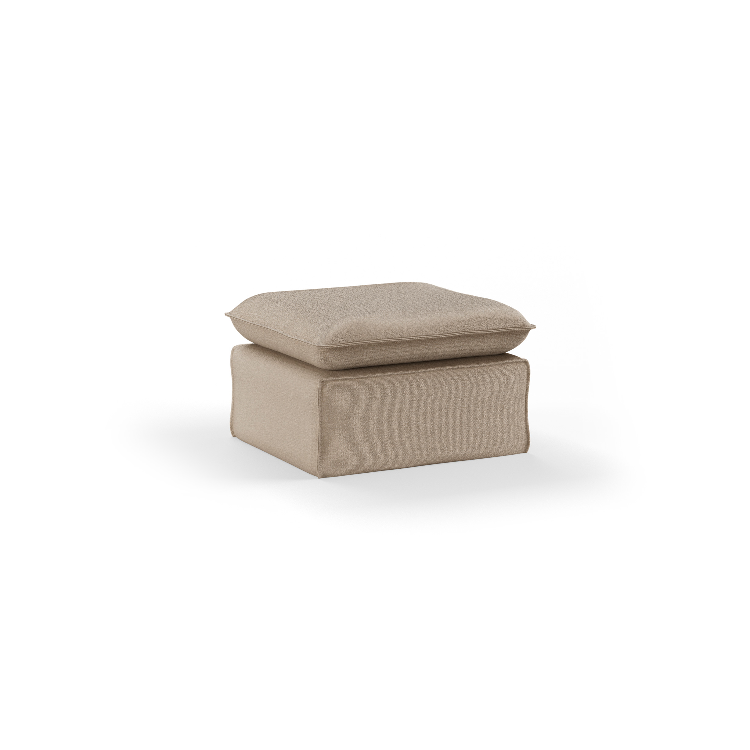 Nomad couch: hocker, knotted, beige - Image 2