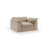 Nomad couch: loveseat, knotted, beige - Image 2