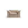 Nomad couch: loveseat, knotted, beige