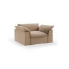 Nomad couch: loveseat, knotted, sand - Image 2
