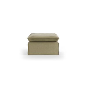 Nomad couch: hocker, knotted, sage