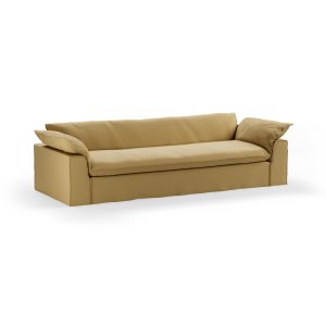 Alternative view of Nomad couch: 305cm, cocoon, beige