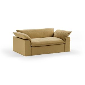 Alternative view of Nomad couch: 204cm, cocoon, beige
