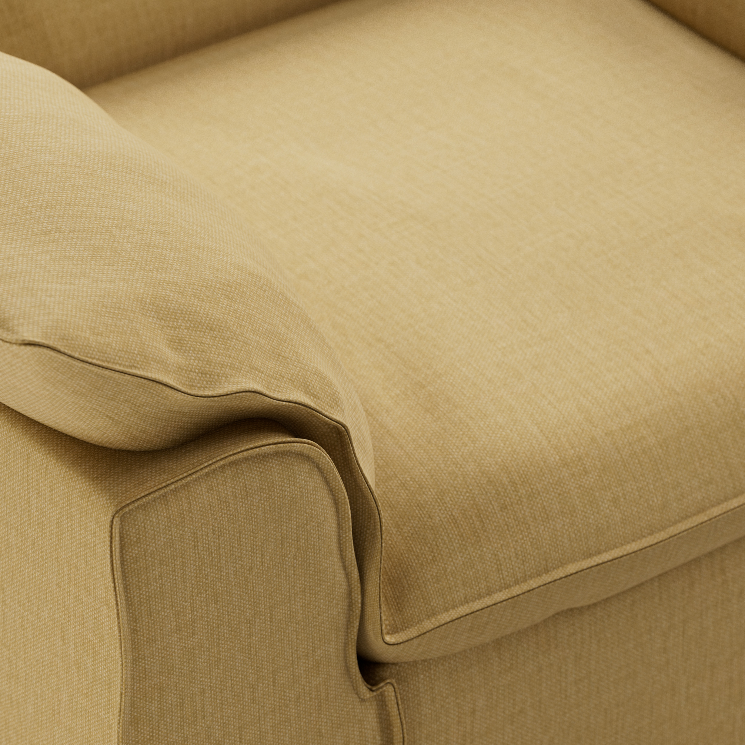 Nomad couch cover: loveseat, cocoon, beige - Image 4